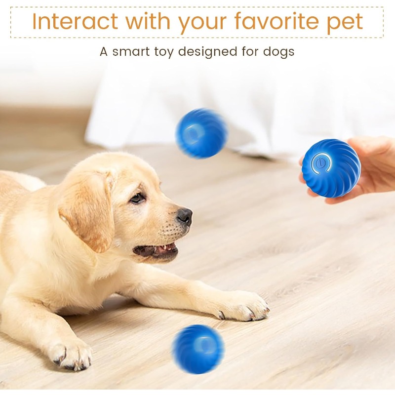 USB Smart Puppy Interactive Do - Automatic Moving Dog Ball recension och pris