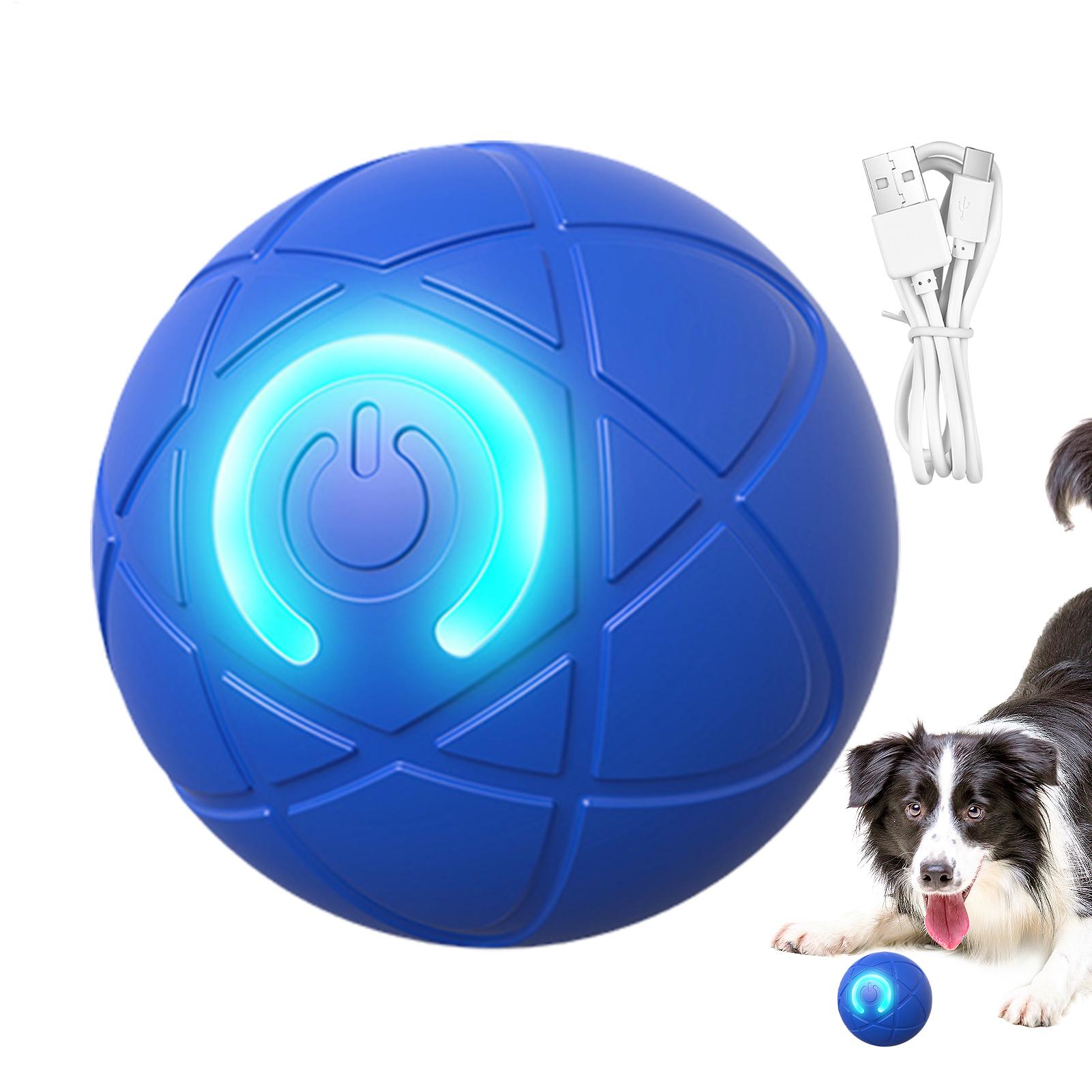 Smart Interactive Dog Toys for - Automatic Moving Dog Ball recension och pris