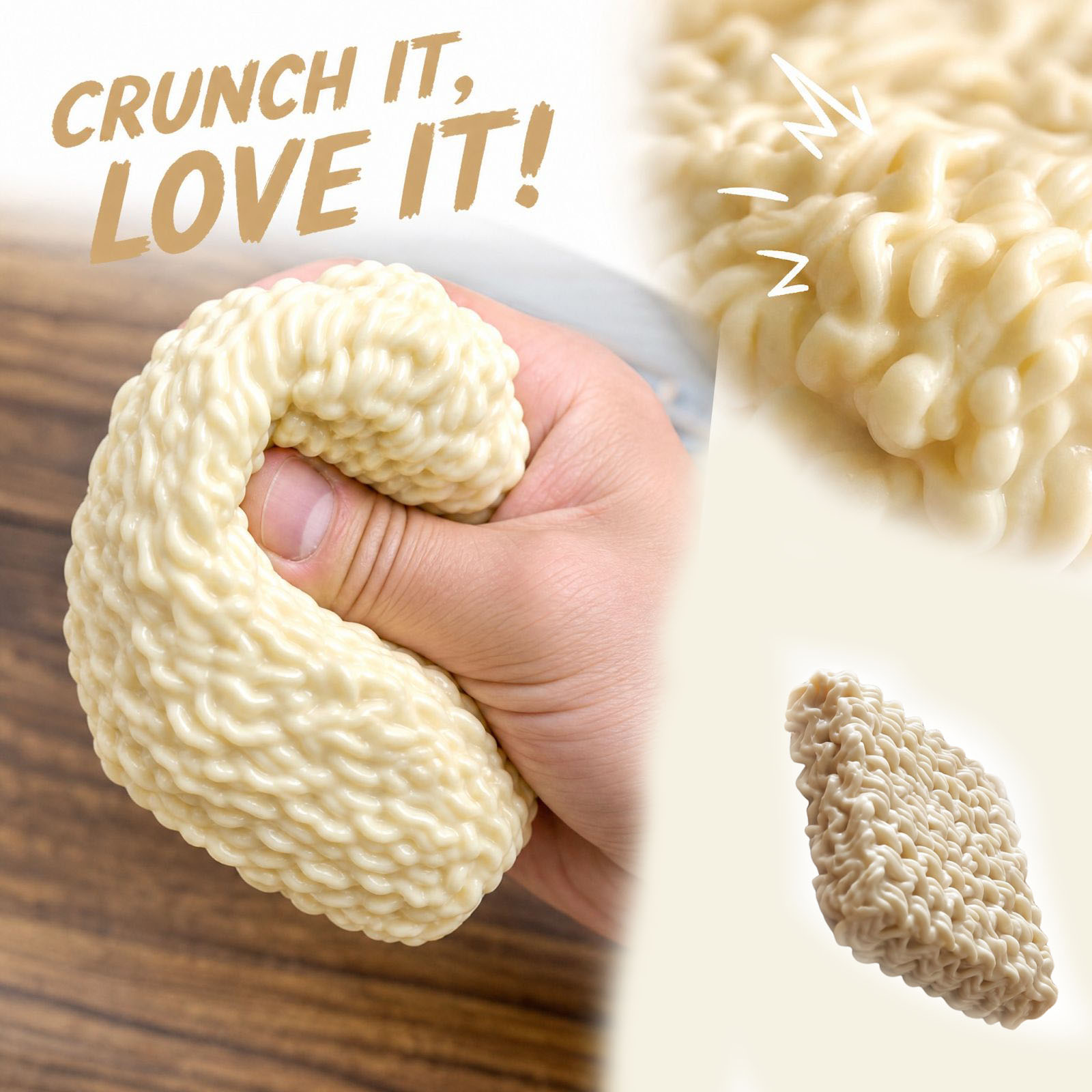 Simulation Crunchy Instant Noo - Interactive Squeaky Plush Dog Toy recension och pris
