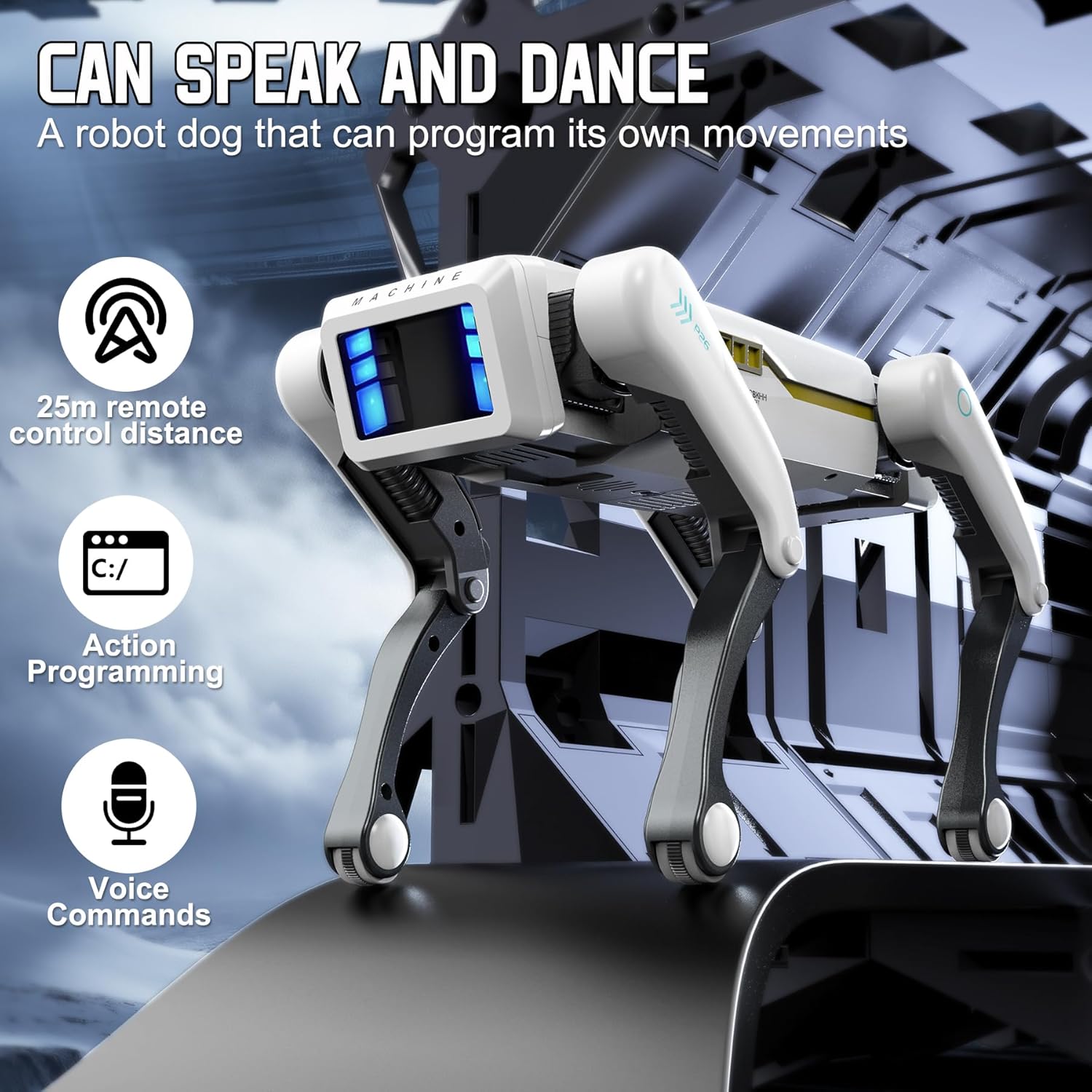 RC Mechanical Dog Multifunctio - Interactive Squeaky Plush Dog Toy recension och pris