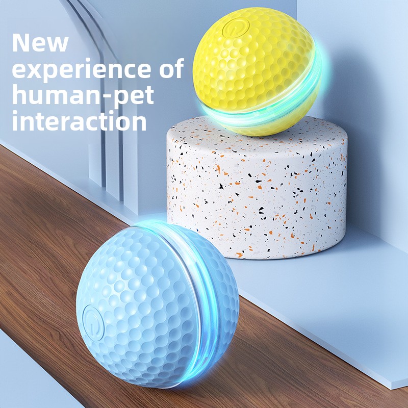 Indestructible Honeycomb Rubbe - Automatic Moving Dog Ball recension och pris